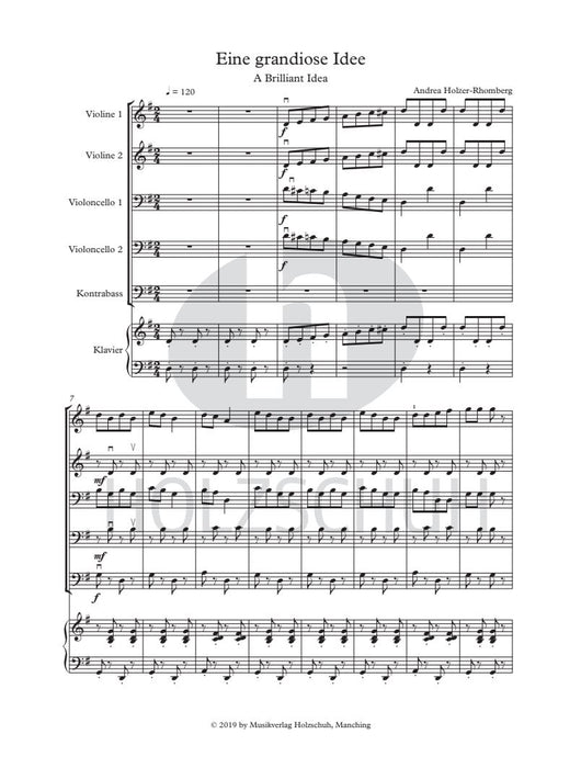 A Brilliant Idea Fiedel Max Streichorchester