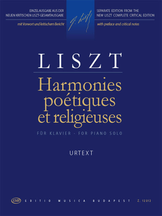 Liszt Ferenc: Harmonies poétiques et religieuses