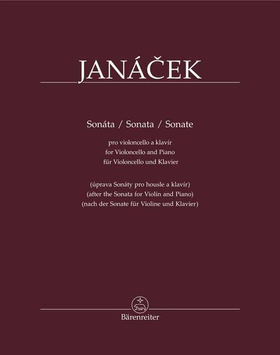 Sonata for Violoncello and Piano