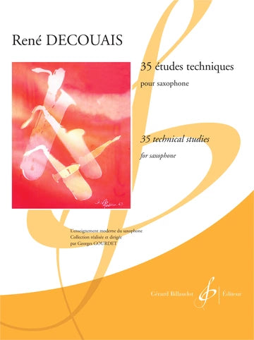 35 Études techniques for Saxophone