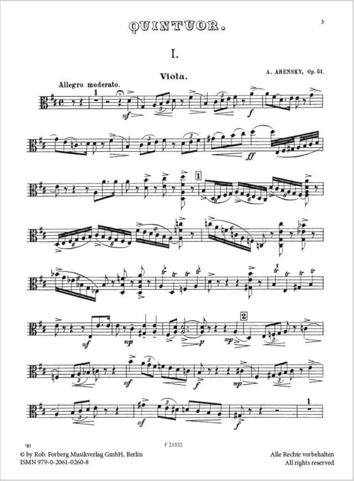 Piano Quintet Op. 51