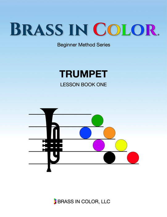 Brass in Color Trumpet, Lesson Book 1 (English)