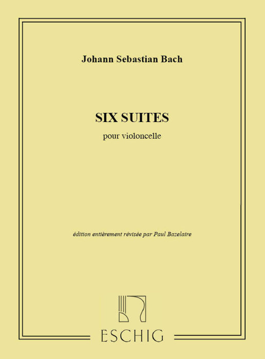 6 Suites Violoncelle