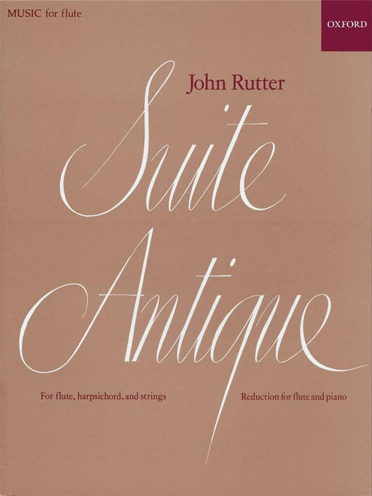 Suite Antique For Flute And Piano
