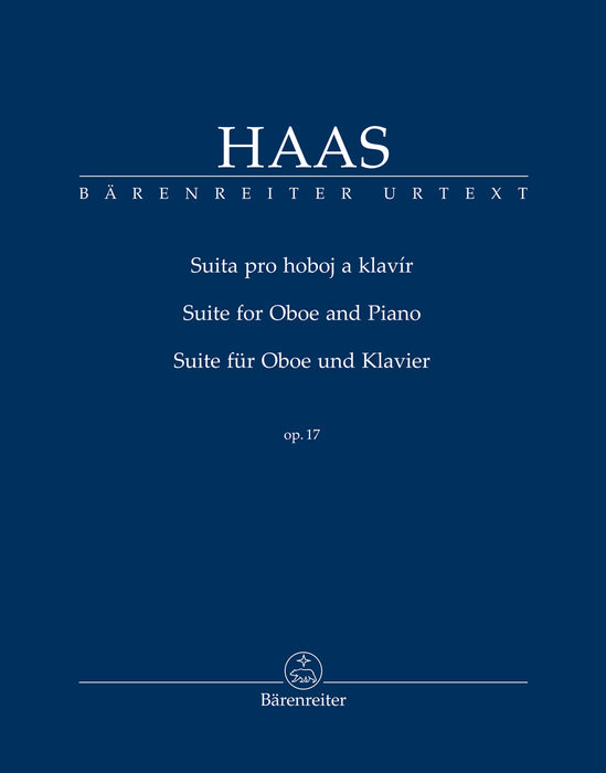 Suite for Oboe and Piano op. 17