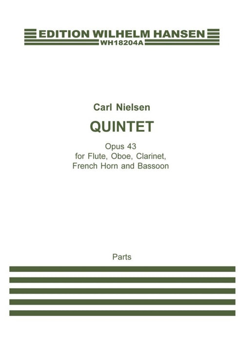 Quintet for Wind Op. 43 五重奏管樂 分譜