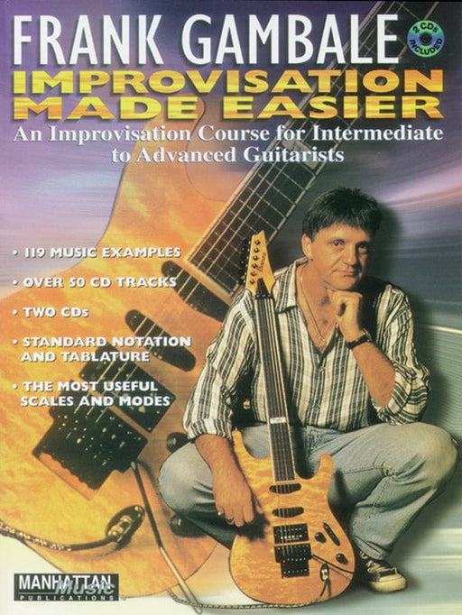 Frank Gambale: Improvisation Made Easy An Improvisation Course for Intermediate to Advanced Guitarists 即興演奏 即興演奏 吉他 | 小雅音樂 Hsiaoya Music