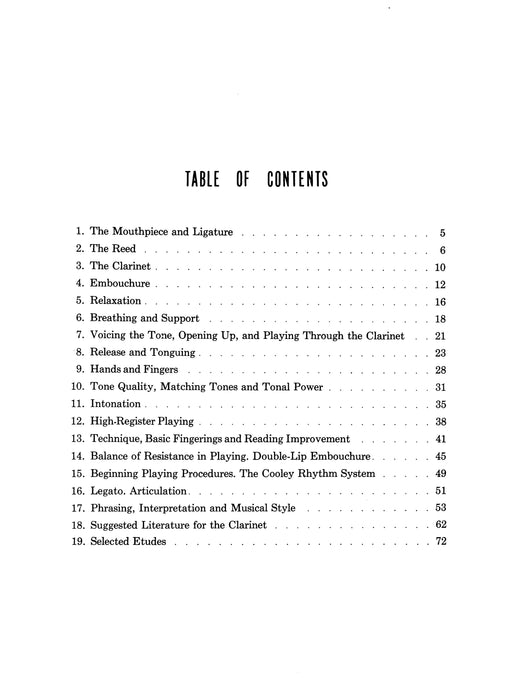 The Art of Clarinet Playing 豎笛 | 小雅音樂 Hsiaoya Music