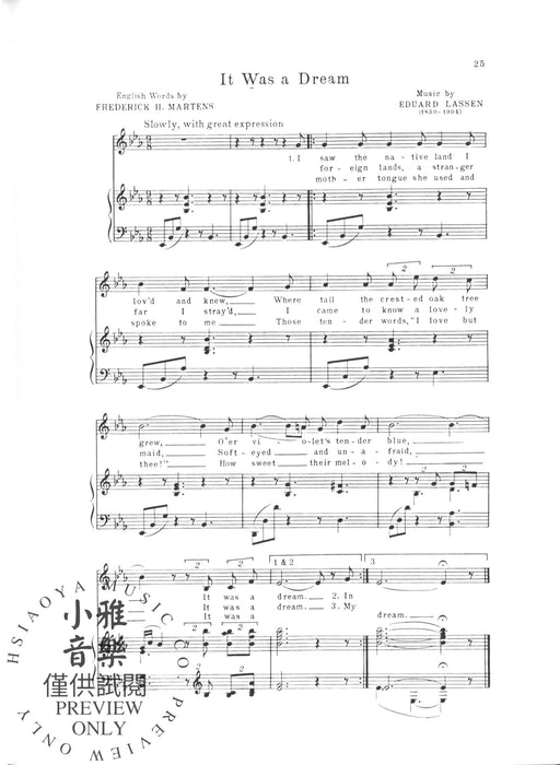 55 Art Songs | 小雅音樂 Hsiaoya Music