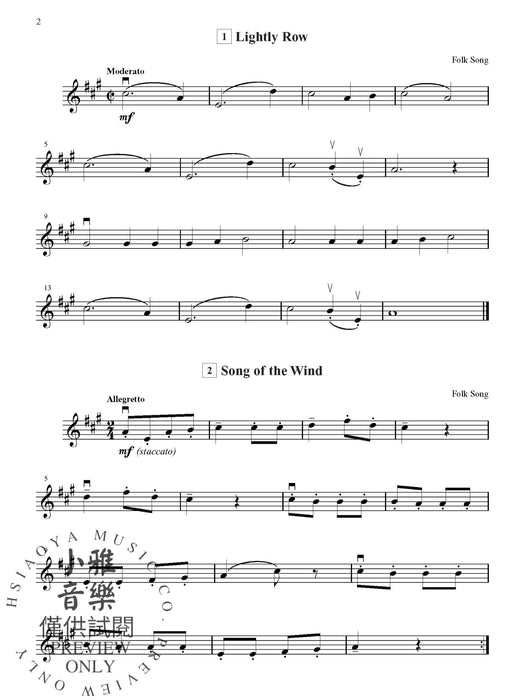 Duets for Violins International Edition 二重奏 小提琴 | 小雅音樂 Hsiaoya Music