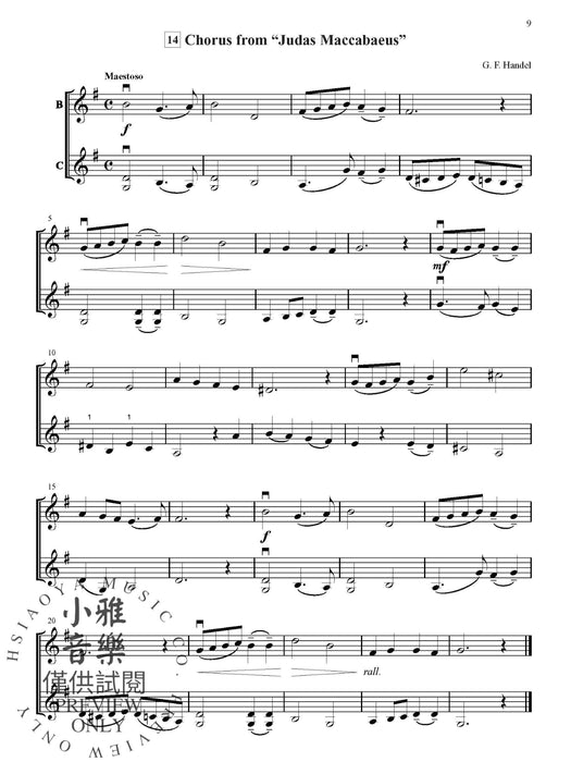 Duets for Violins International Edition 二重奏 小提琴 | 小雅音樂 Hsiaoya Music