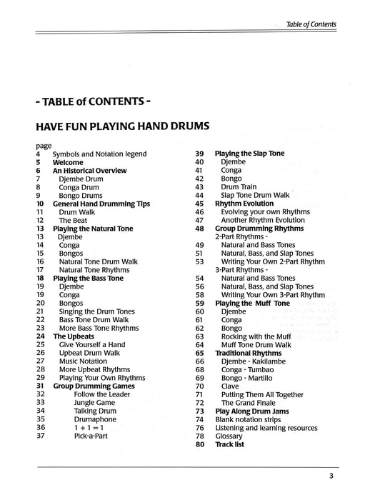 Ultimate Beginner Series: Have Fun Playing Hand Drums (For Bongo, Conga and Djembe Drums) A Fun, Musical, Hands-On Book and CD for Beginning Hand Drummers of All Ages 康加鼓 | 小雅音樂 Hsiaoya Music