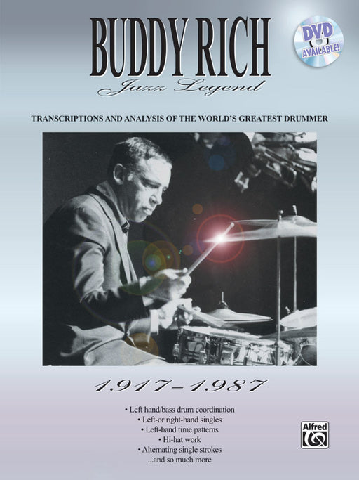 Buddy Rich: Jazz Legend (1917-1987) Transcriptions and Analysis of the World's Greatest Drummer 爵士音樂傳奇曲 | 小雅音樂 Hsiaoya Music