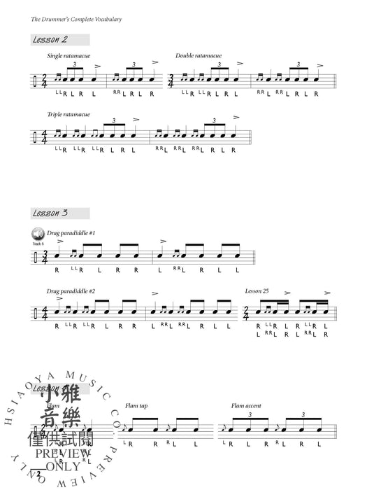 The Drummer's Complete Vocabulary as Taught by Alan Dawson | 小雅音樂 Hsiaoya Music