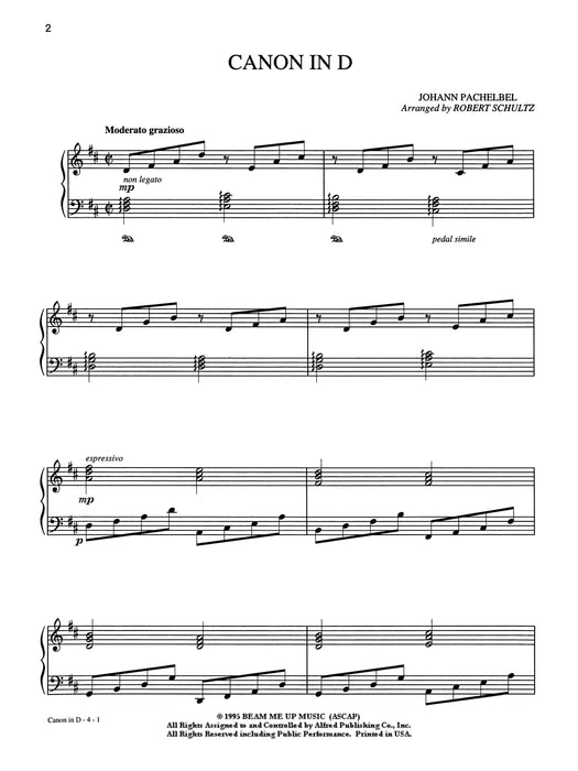 Canon in D ("Pachelbel's Canon") 帕海貝爾約翰 卡農曲 卡農曲 | 小雅音樂 Hsiaoya Music