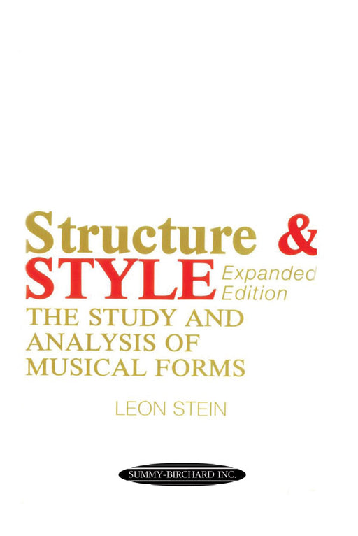 Anthology of Musical Forms: Structure & Style (Expanded Edition) The Study and Analysis of Musical Forms 結構 | 小雅音樂 Hsiaoya Music