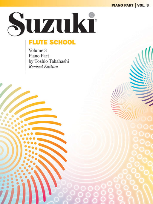 Suzuki Flute School Piano Acc., Volume 3 (Revised) 長笛 鋼琴 | 小雅音樂 Hsiaoya Music