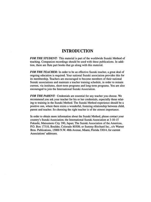 Suzuki Flute School Piano Acc., Volume 4 (Revised) 長笛 鋼琴 | 小雅音樂 Hsiaoya Music