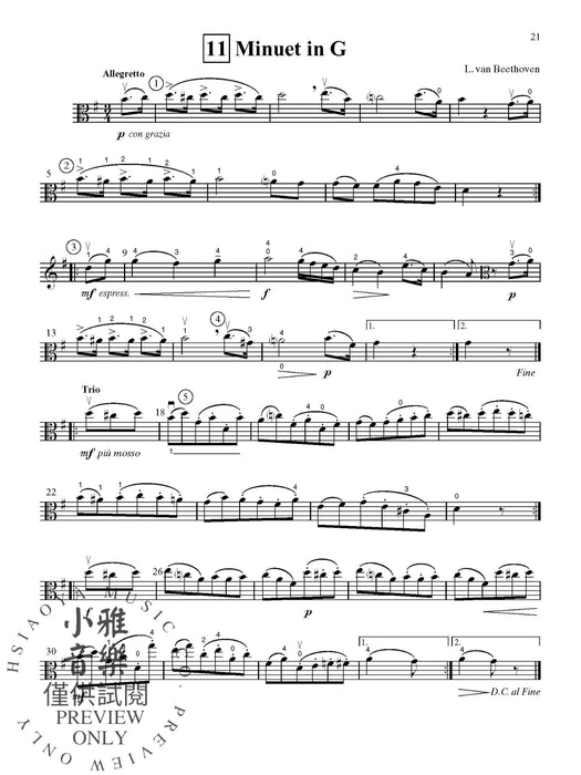 Suzuki Viola School, Volume 2 International Edition 中提琴 | 小雅音樂 Hsiaoya Music