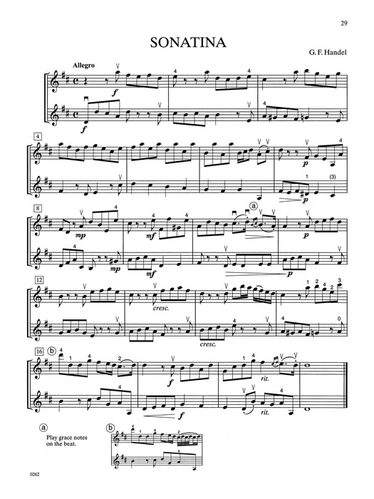 Easy Baroque Duets for Violin 巴洛克二重奏 小提琴 | 小雅音樂 Hsiaoya Music