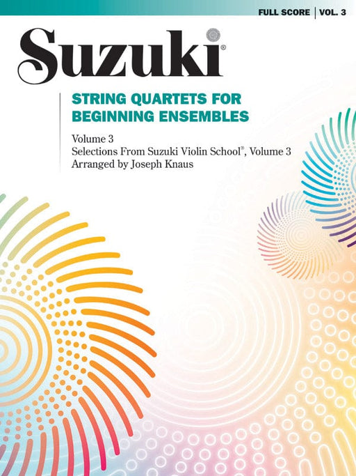 String Quartets for Beginning Ensembles, Volume 3 弦樂 四重奏 | 小雅音樂 Hsiaoya Music