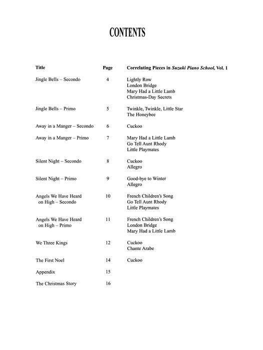 Beginning Christmas Favorites For Piano Solo and Duet 鋼琴 獨奏 二重奏 | 小雅音樂 Hsiaoya Music