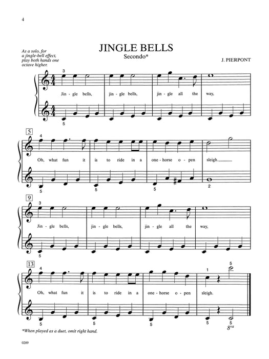 Beginning Christmas Favorites For Piano Solo and Duet 鋼琴 獨奏 二重奏 | 小雅音樂 Hsiaoya Music