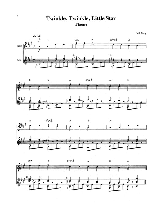21 Pieces for Violin with Guitar Selections from Suzuki® Violin School Volumes 1, 2, and 3 for Violin with Guitar Accompaniment 小品 小提琴 吉他 小提琴 吉他 伴奏 | 小雅音樂 Hsiaoya Music