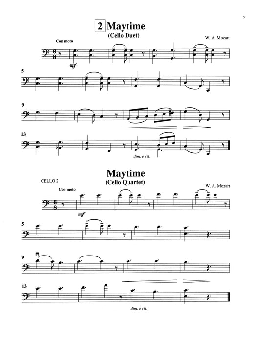 Ensembles for Cello, Volume 2 大提琴 | 小雅音樂 Hsiaoya Music