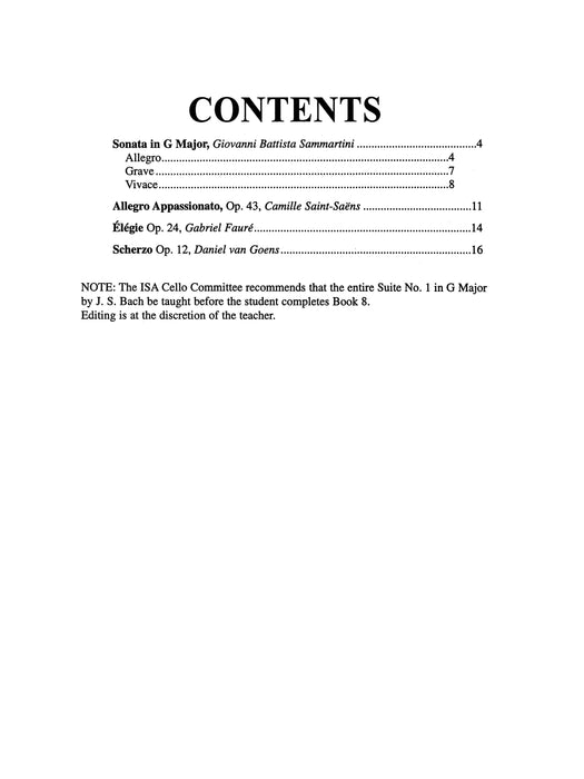 Suzuki Cello School, Volume 8 International Edition 大提琴 | 小雅音樂 Hsiaoya Music