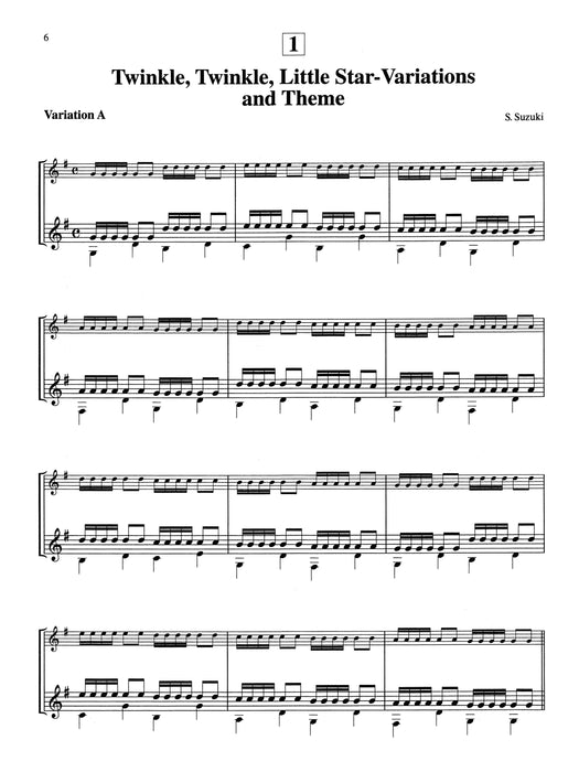 Suzuki Guitar School Guitar Acc., Volume 1 (Revised) 吉他 | 小雅音樂 Hsiaoya Music