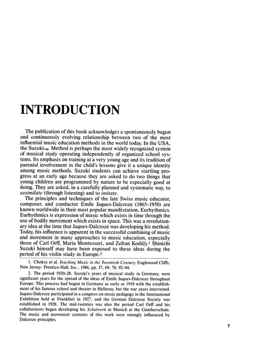 Movement That Fits: Dalcroze Eurhythmics and the Suzuki® Method 樂章 節奏 | 小雅音樂 Hsiaoya Music