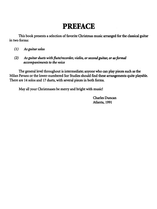 Christmas with Classical Guitar Solos & Duets 古典吉他 獨奏 二重奏 | 小雅音樂 Hsiaoya Music