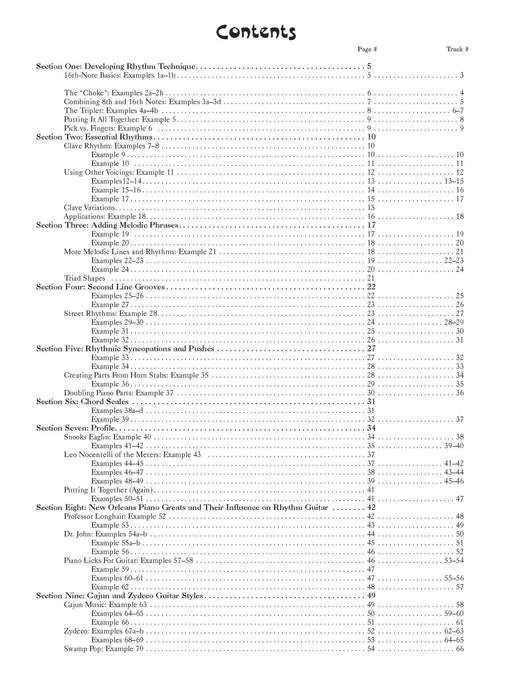 New Orleans Funk Guitar The Guitar Styles of New Orleans Funk, Cajun, and Zydeco Greats 放克音樂吉他 放克音樂 | 小雅音樂 Hsiaoya Music