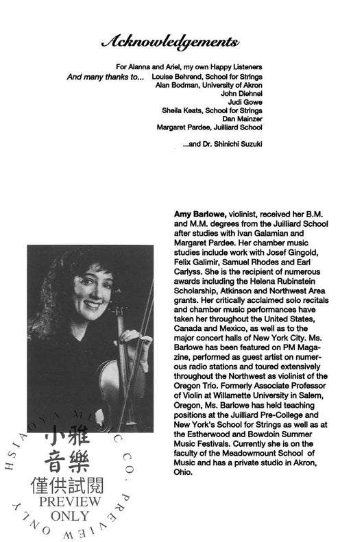 Happy Listening Guide | 小雅音樂 Hsiaoya Music