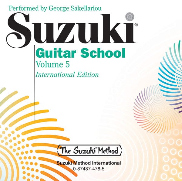 Suzuki Guitar School CD, Volume 5 International Edition 吉他 | 小雅音樂 Hsiaoya Music