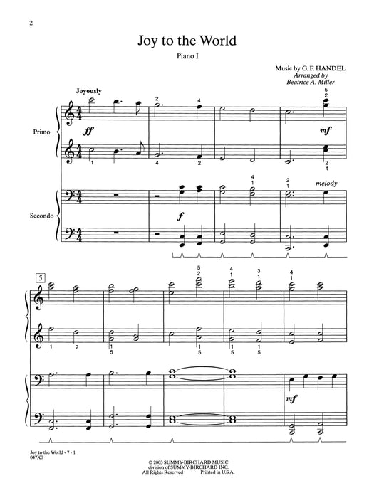 Joy to the World | 小雅音樂 Hsiaoya Music