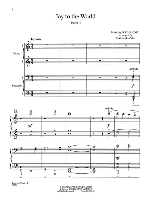 Joy to the World | 小雅音樂 Hsiaoya Music