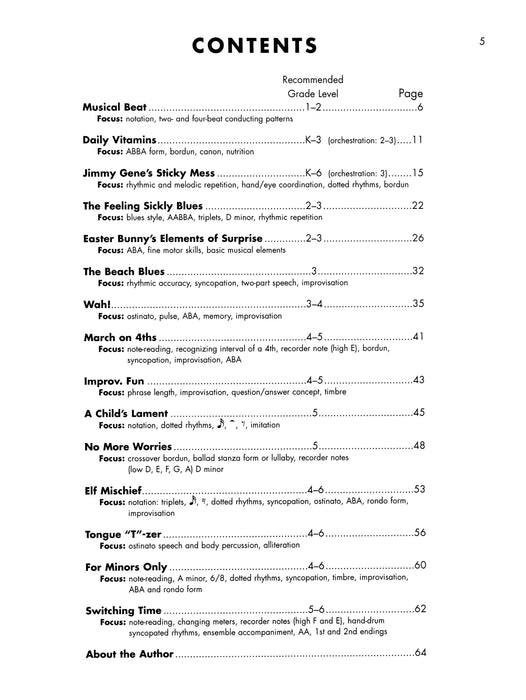 Words to Play By 15 Creative Music Lessons Using the Orff Approach 奧福 | 小雅音樂 Hsiaoya Music