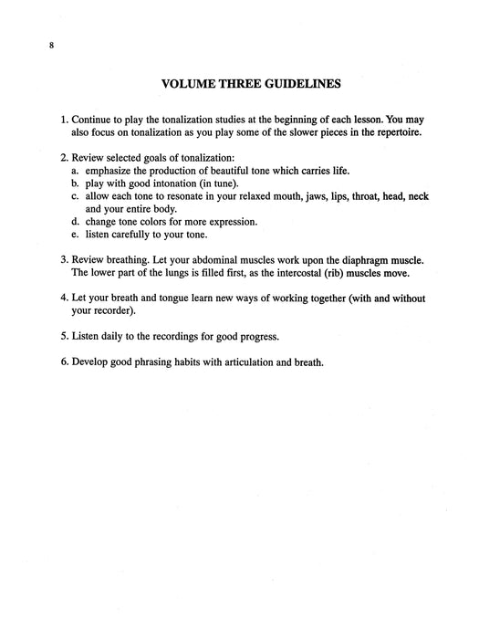 Suzuki Recorder School (Soprano Recorder) Recorder Part, Volume 3 | 小雅音樂 Hsiaoya Music