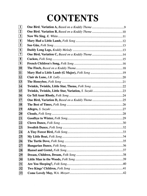 Suzuki Recorder School (Soprano Recorder) Accompaniment, Volume 1 (Revised) 伴奏 | 小雅音樂 Hsiaoya Music