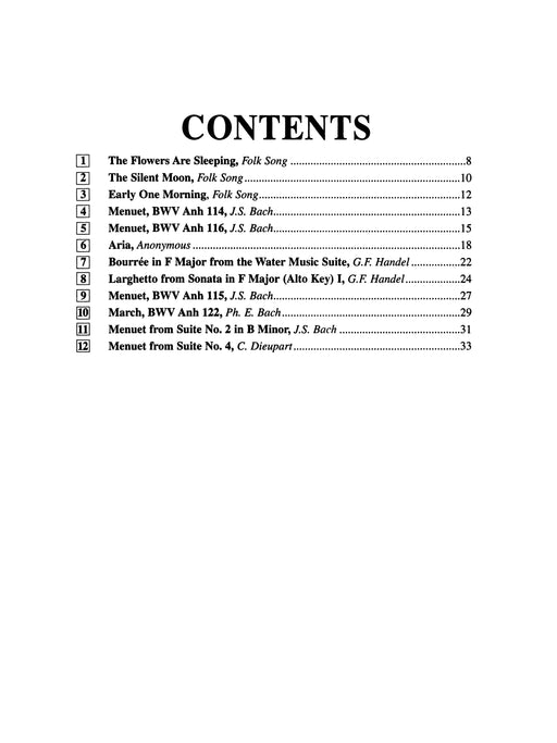 Suzuki Recorder School (Soprano Recorder) Accompaniment, Volume 2 (Revised) 伴奏 | 小雅音樂 Hsiaoya Music