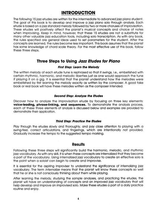 Jazz Etudes for Piano 爵士音樂練習曲 鋼琴 | 小雅音樂 Hsiaoya Music