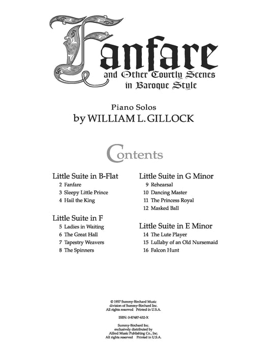 Fanfare and Other Courtly Scenes in Baroque Style 號曲 巴洛克 | 小雅音樂 Hsiaoya Music