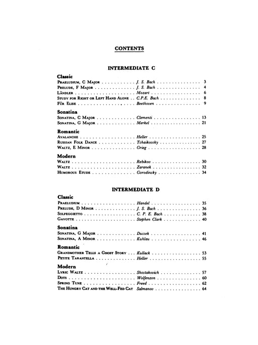 Guild Repertoire: Piano Music Appropriate for the Auditions of the National Guild of Piano Teachers, Intermediate C & D 鋼琴 | 小雅音樂 Hsiaoya Music