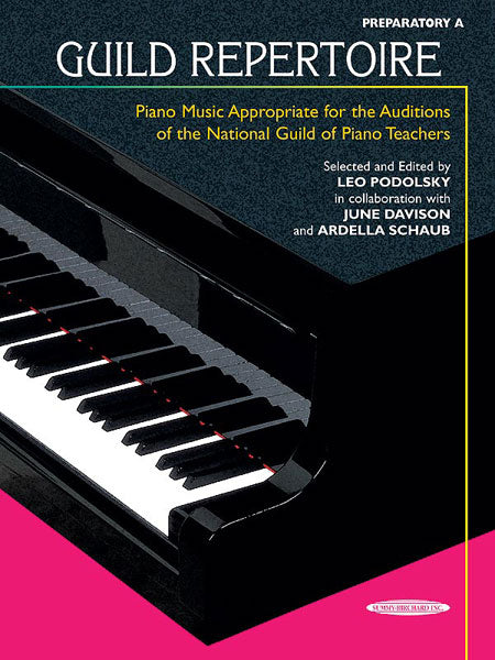 Guild Repertoire: Piano Music Appropriate for the Auditions of the National Guild of Piano Teachers, Preparatory A 鋼琴 | 小雅音樂 Hsiaoya Music