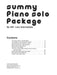 Summy Solo Piano Package, No. 401 獨奏 鋼琴 | 小雅音樂 Hsiaoya Music