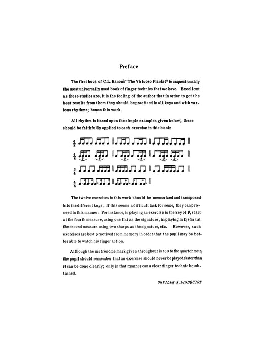 Technical Variants on Hanon's Exercises for Piano 詠唱調 練習曲 鋼琴 | 小雅音樂 Hsiaoya Music