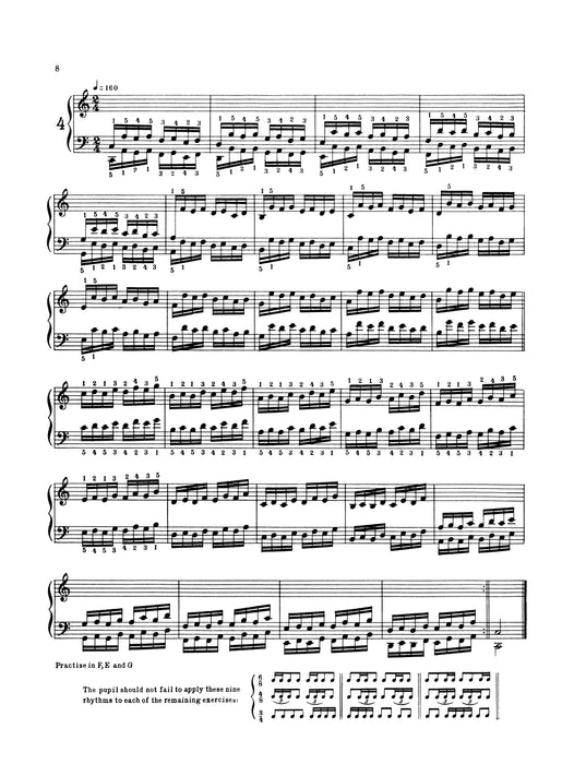 Technical Variants on Hanon's Exercises for Piano 詠唱調 練習曲 鋼琴 | 小雅音樂 Hsiaoya Music