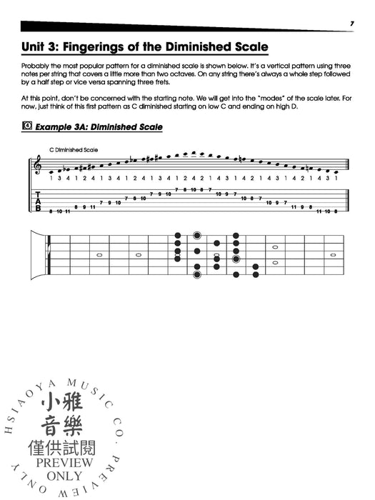 Guitar Secrets: Symmetrical Scales Revealed (Diminished and Whole Tone Scales) 吉他 | 小雅音樂 Hsiaoya Music